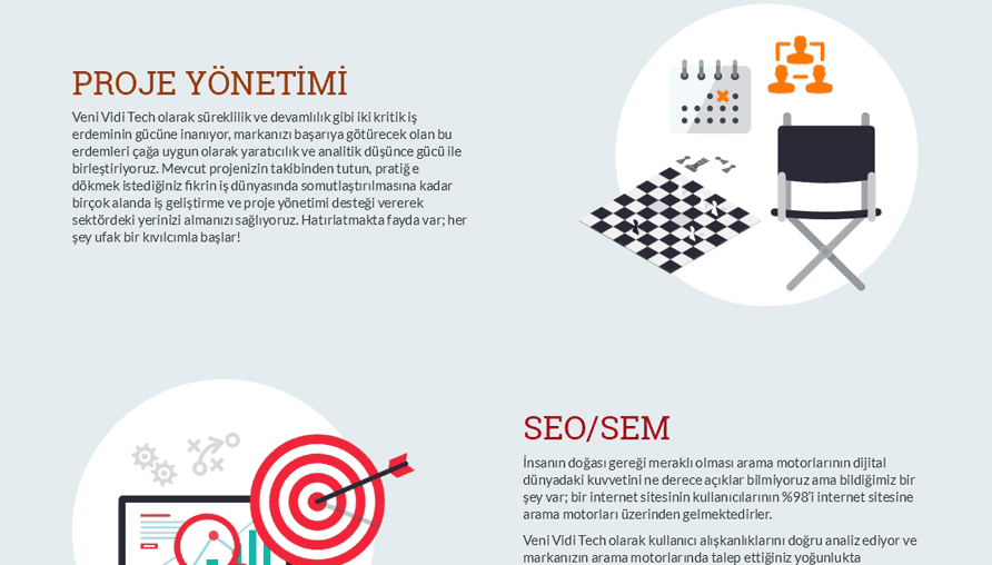 Veni Vidi Tech Desktop Screenshot