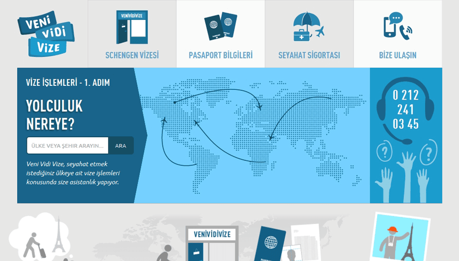 Veni Vidi Vize Desktop Screenshot