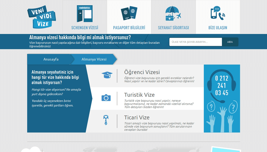 Veni Vidi Vize Desktop Screenshot