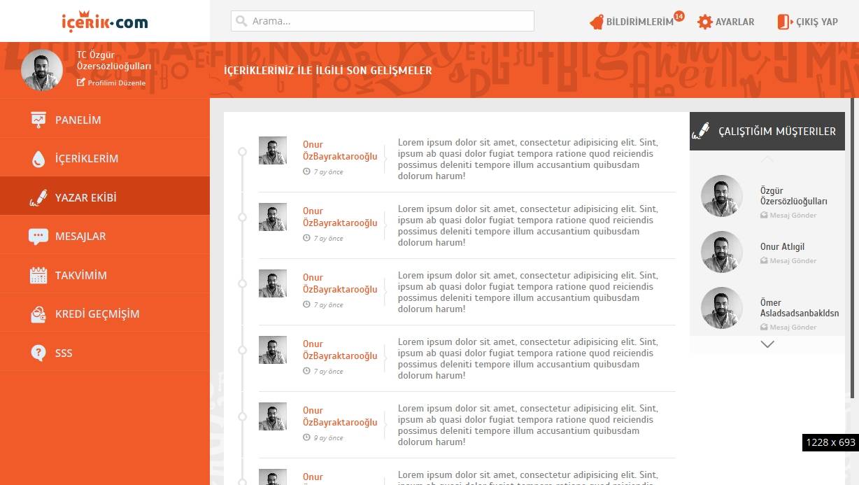 ICERIK.COM Desktop Screenshot