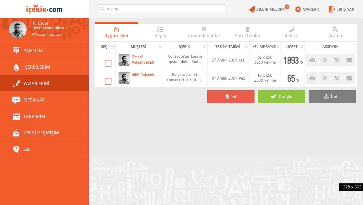 ICERIK.COM Desktop Screenshot